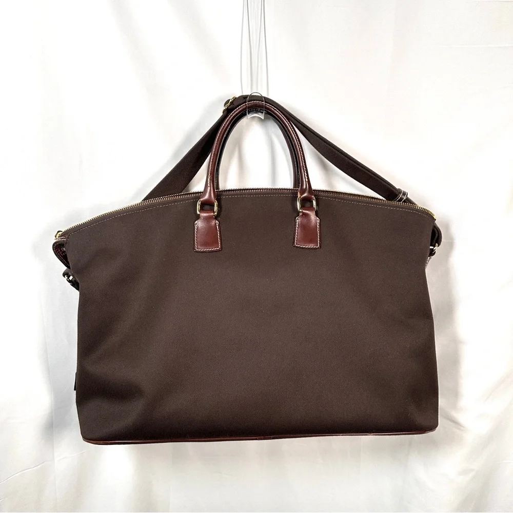 Dooney & Bourke Vintage Canvas Large Weekender Duffle Bag - Picture 8 of 16